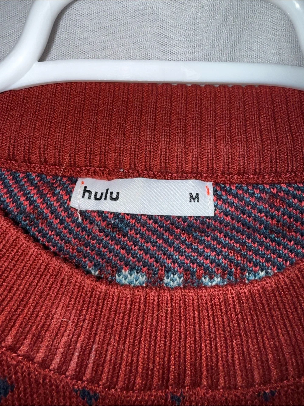 Hulu Handmaid’s Tale- Red, Navy & Cream Crewneck Sweater